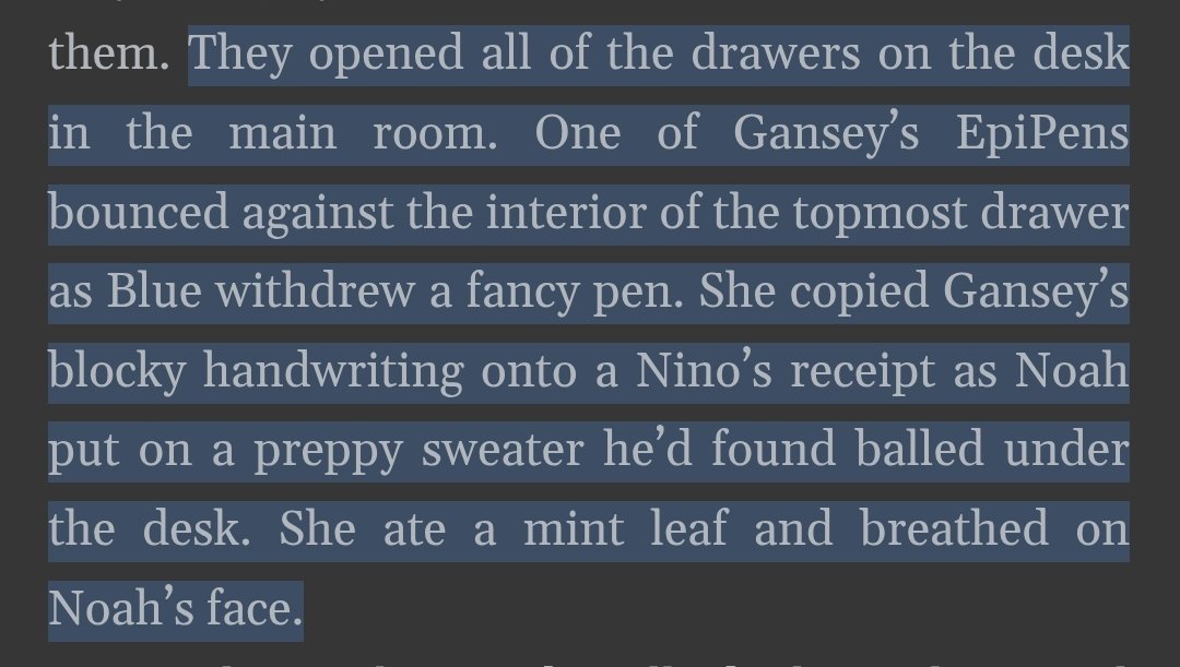 ganseyys's tweet photo. how the hell did i forgot bluenoah were cosplaying gansey while no one was at monmouth https://t.co/1q9AUwQ9e0