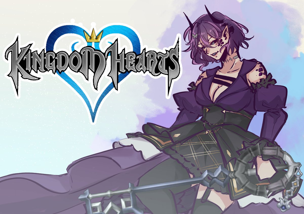 Firearts6's tweet photo. Surprise~~
Streaming a bit today to do some end game collecting, should be a short one but knowing myself it might not be.
More kingdom hearts!!

Art done by: @RRin__ https://t.co/YWmuTqr5RT