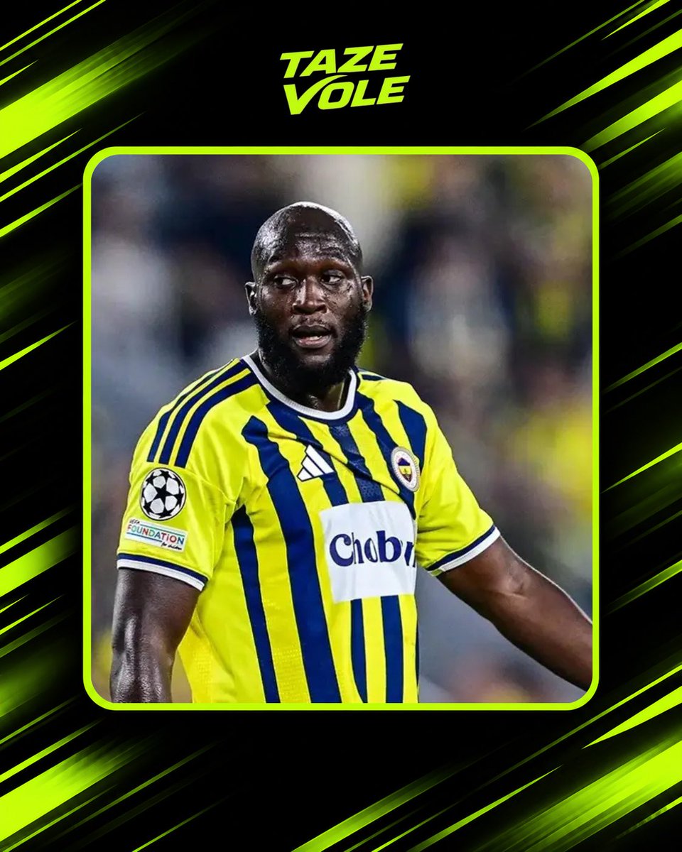 tazevole's tweet photo. 🟡🔵 Fenerbahçe'de Romelu Lukaku, milli aranın ardından oynanacak Rizespor maçına ilk 11'de başlayacak.

📰 Milliyet https://t.co/VQ29IbZR3K
