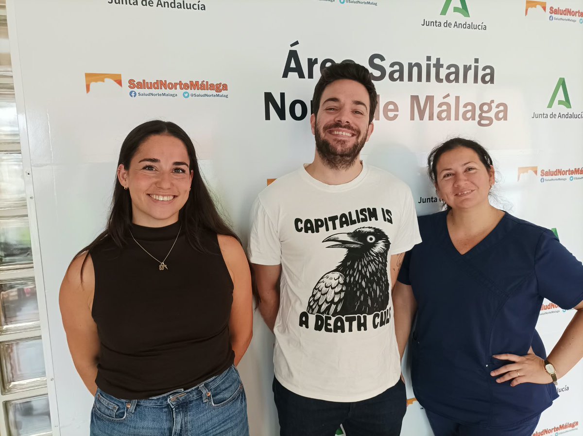 SaludNorteMalag's tweet photo. Este #miercoles sesión formativa de #residentes
Claudia Belén Morales trata NUEVAS GUÍAS DE #DIABETES Y #OBESIDAD, Zoila Indira Medrano #COLESTASIS INTRAHEPÁTICA GESTACIONAL, Lourdes Caballero ACTUALIZACIÓN #INSUFICIENCIACARDÍACA y Pablo Trujillo CASO CLÍNICO DE #PANCREATITIS. https://t.co/VN8wWyQNv9