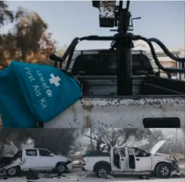 October7Attack's tweet photo. Aid for civilians. Fuel for hospitals. UN facilities. Ambulances.

According to the documented material, Hamas exploited all of them – seizing aid, storing weapons, using hospitals &amp; schools for military activity &amp; diverting fuel for its own operations. https://t.co/y1Xt4lWZF8