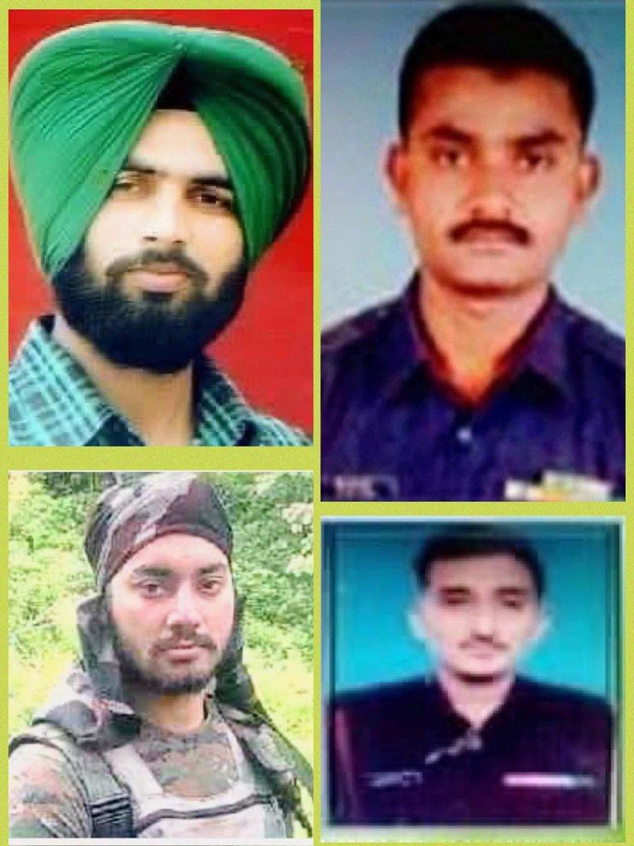 priority_n's tweet photo. 11 years today for Bravery of the Heroes of 6 RR, who suffered huge loss when their 4 Gallants were immortalized while fighting terrorists in #Handwara on Oct 4, 2015.
Homage to,
LANCE NAIK GURDEV SINGH
5 SIKH
LANCE NAIK BOTTA SATYAM
1 FIELD
SEPOY SURINDER SINGH
6 SIKH
GUNNER SURENDRA
on their Balidan Diwas.
#KnowYourHeroes