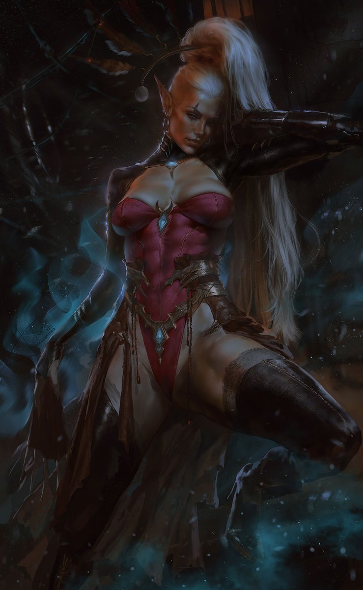 Aedo_Ardinwe's tweet photo. Yvraine 

Artist: Julia Tixnen https://t.co/x95VtSa1sh