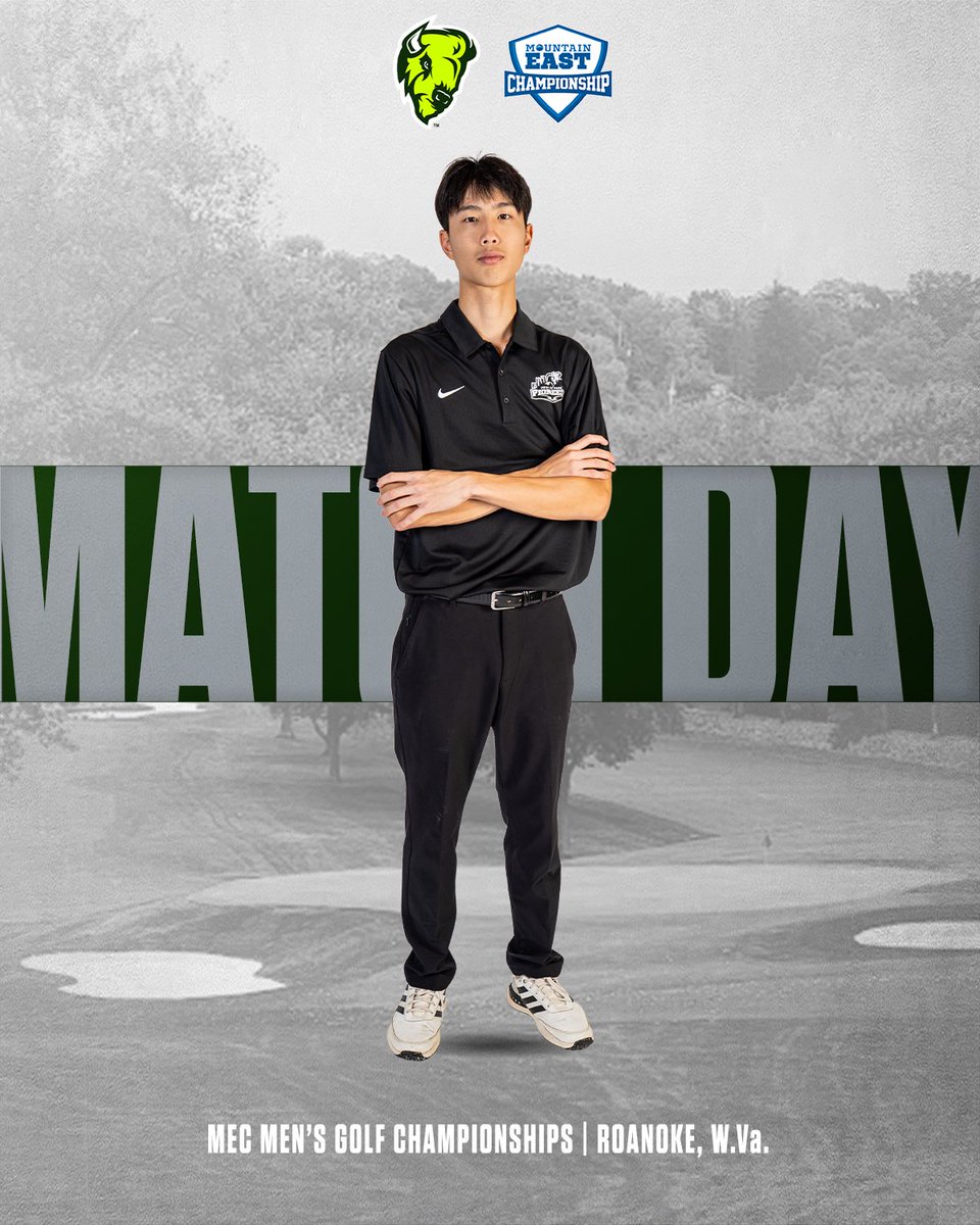 ppugolf's tweet photo. It’s day 1️⃣ of the MEC Championships! Here is our lineup!
#GoPioneers https://t.co/bFpJQo4XTK