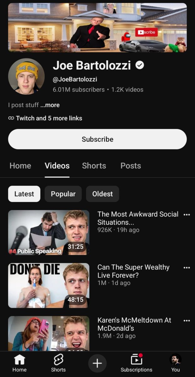 Kaiserthumbnail's tweet photo. Since I started watching YouTube, I've seen someone so consistent who accumulates millions of views in a short period of time. 

Thougs? https://t.co/unlI64CLF1