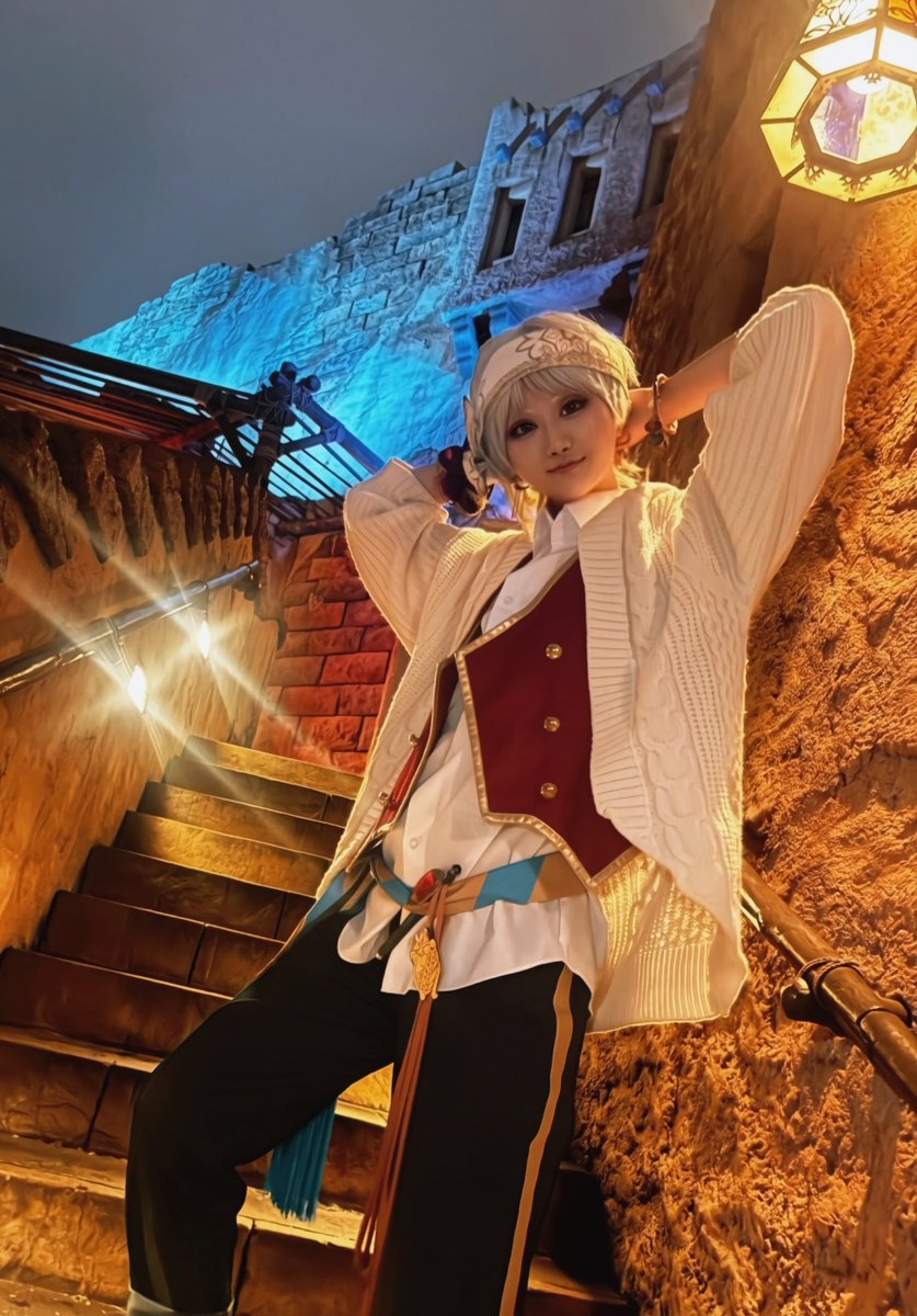reira_tori3's tweet photo. 砂漠の兄貴分✨

 #Dハロ仮装2026 
 #Dハロツイステ https://t.co/6DGPGARSJe