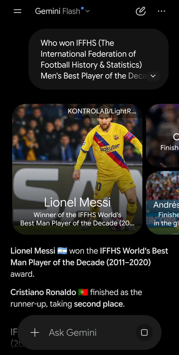 bablubub's tweet photo. @footballontnt Messi is the best player in those initial 10 years time too. https://t.co/h0KXJDEdDo