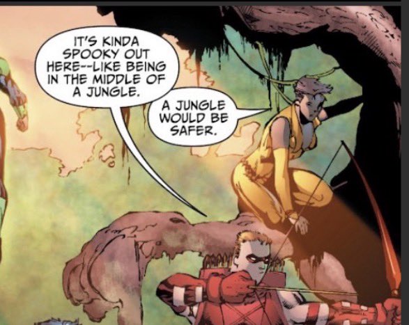 nyomeadow's tweet photo. It’d be nice to see Mari and Roy again in Vixen ongoing, or whenever. They were such a fun duo in JLA 2006 😭 https://t.co/qmS1VgTe4j