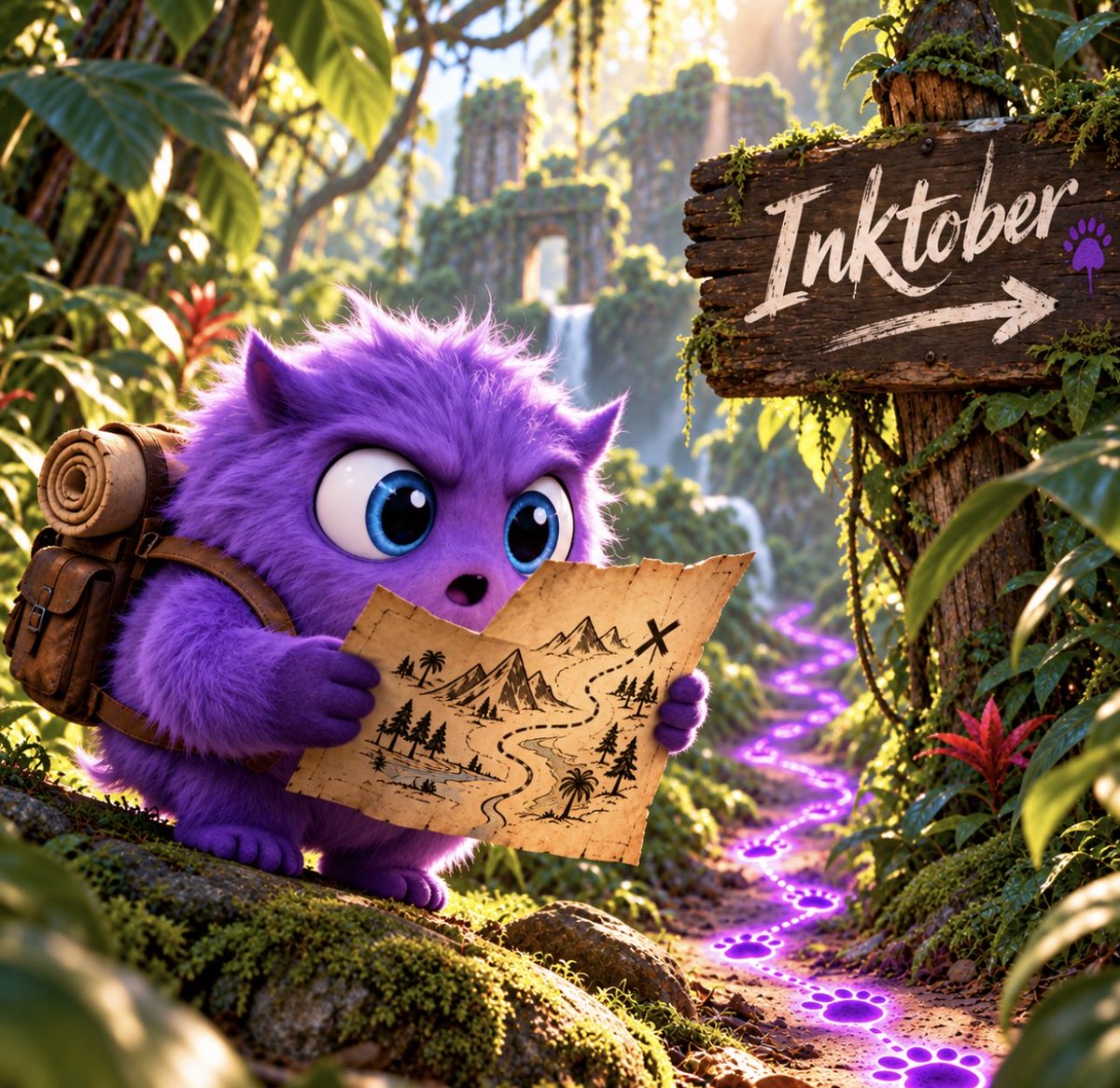 ANITAONINKCTO's tweet photo. The road will always have its ups and downs, but don't let them stop you from finding your way 💜

$INK tober https://t.co/BWfS9bw2NC