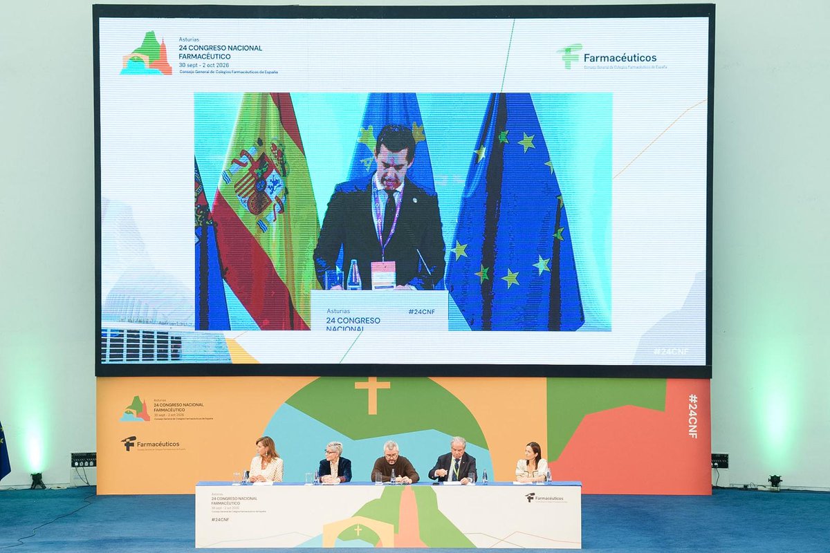 Farmaceuticos_'s tweet photo. 🧵 ¡Estos días hemos disfrutado del #24CNF! Gracias a los asistentes, ponentes y empresas colaboradoras por hacer realidad una edición más y a Oviedo por acogernos tan bien.

🚇 Y del norte nos trasladamos al sur. La próxima edición, la número 25, será en Málaga. Todos los detalles de la cita podrán seguirse en la etiqueta #25CNF. ¡Os esperamos!
