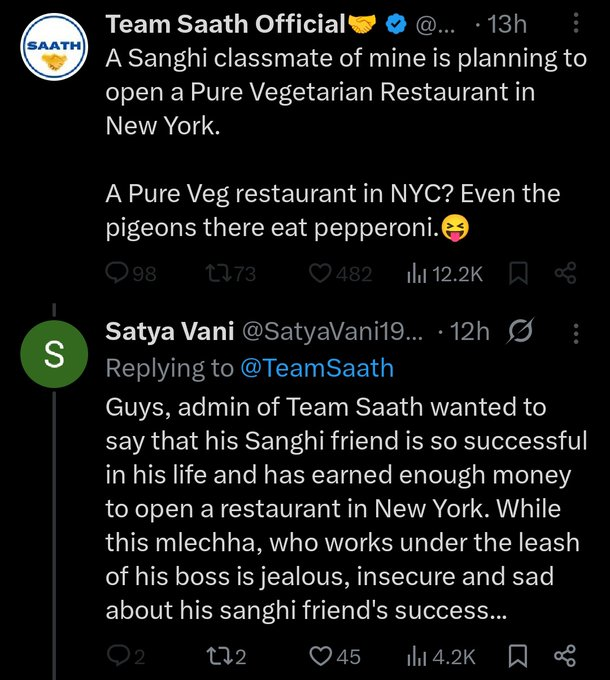 rishibagree's tweet photo. Cooked 🔥🔥 https://t.co/mispnWLsT0