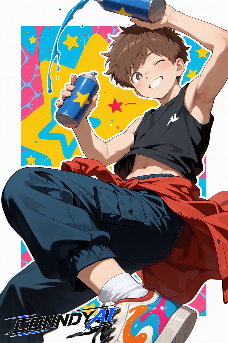 Conndy_ai's tweet photo. Hirose Aiki - Go for it Nakamura

#AIart #AIBL部 #AIイケメン部 #yaoi #gay #NSFW #R18 https://t.co/Y5fafZ4vog