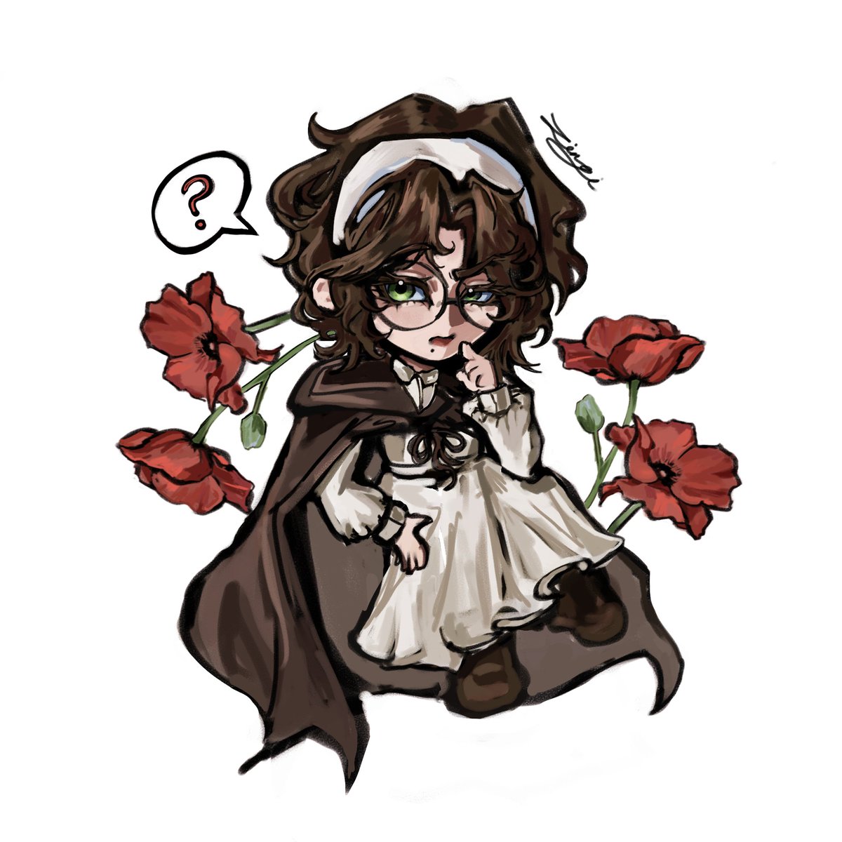 alexiiss_84's tweet photo. ꒰👓​❄️꒱ "Ee... I wonder what that lumekirp's up to..."
 
🎨 @/zinzingiling on tt
#bulletwound ♡ #ocxcanon ♡ #snvoc https://t.co/ICvzAbXALz