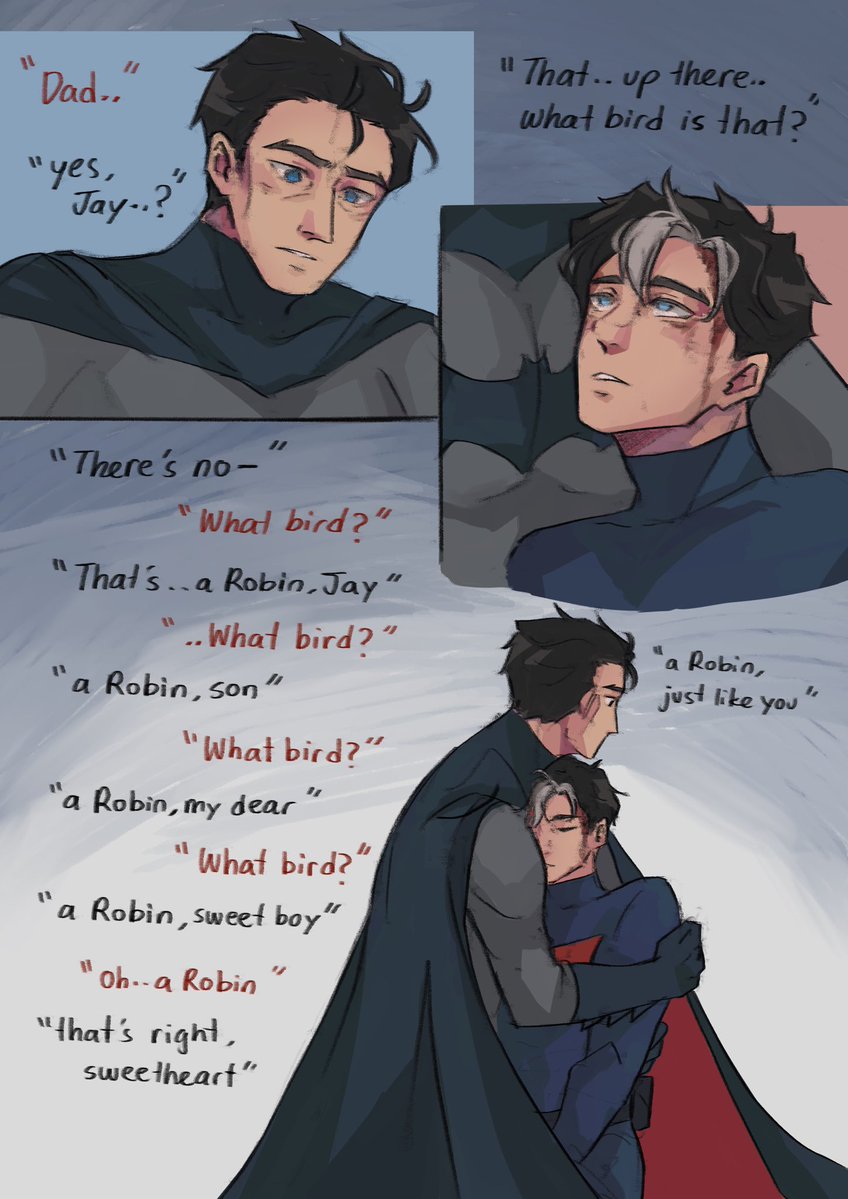achumu_miya's tweet photo. Jason had a bad concussion 
#jasontodd #brucewayne https://t.co/auBXVxcE2g