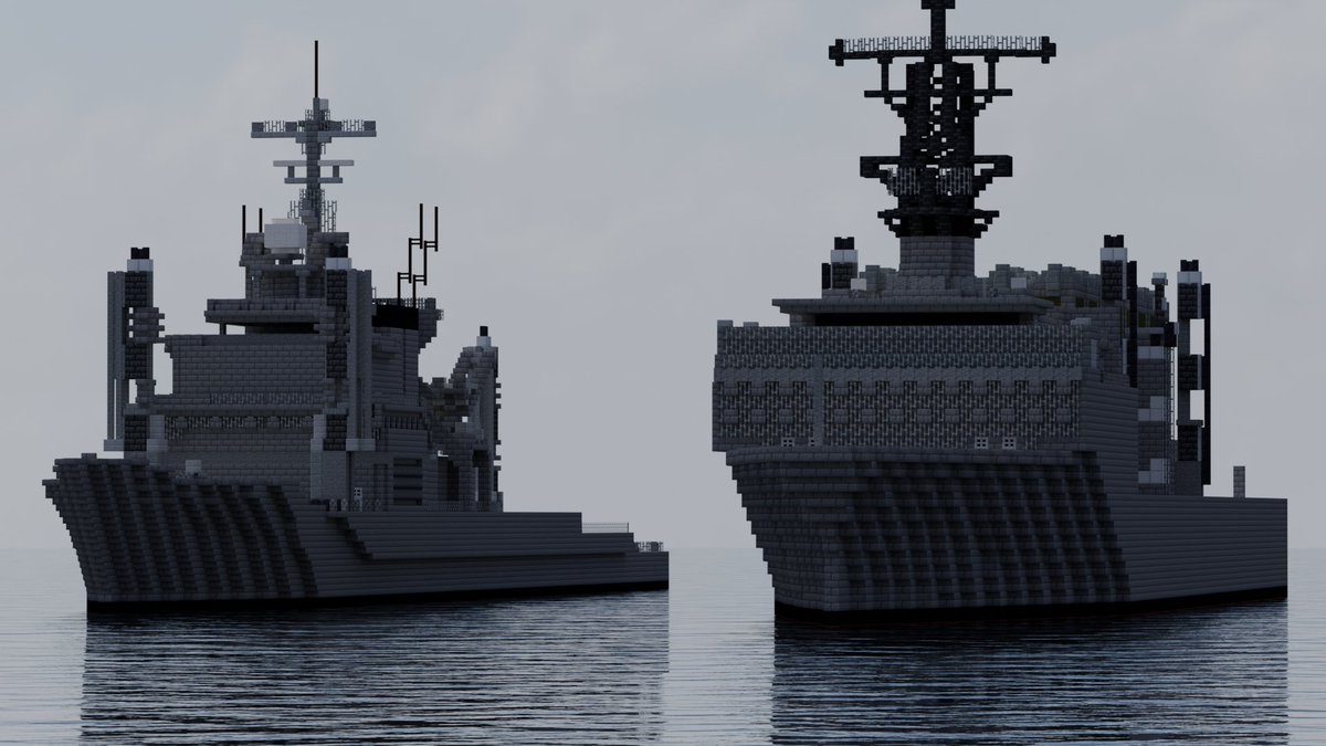 nikomarusan's tweet photo. 補給艦たち
かわいいですね
#Minecraft軍事部 #マイクラ軍事部
#連邦軍広報日報 #Minecraft https://t.co/Yrx6grrzGf