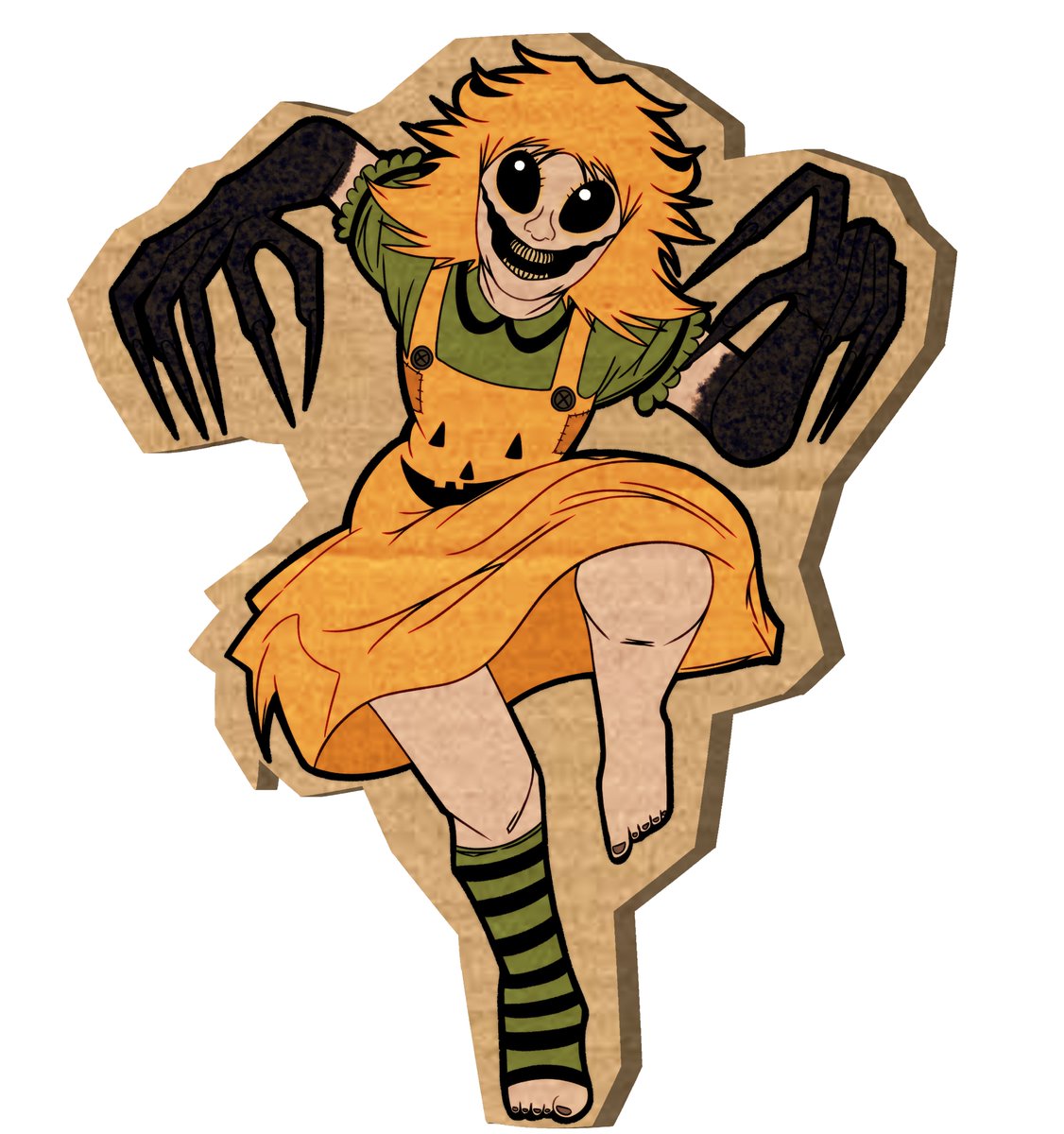 AmethystMCXP's tweet photo. PEAK-A-BOO! - Agatha Halloween Costume 

Fanart - Silly Horse 🐴 
#pillarchase2 #darkdeception #halloween https://t.co/tQj6xEkcZV