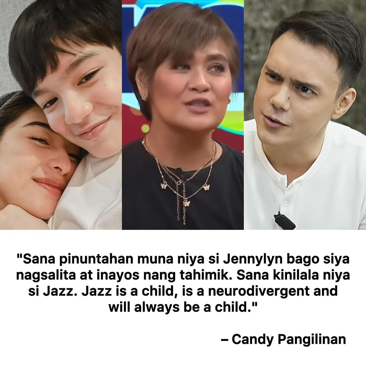 CASHualbehavior's tweet photo. Makinig ka sa best friend mo Gelli de Belen. https://t.co/z5IlyZfAIU