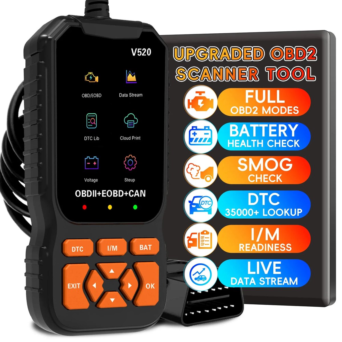 AutoProjSupply's tweet photo. Professional OBD2 Code Reader! Quickly read diagnostic trouble codes, identify potential issues, and save time troubleshooting your vehicle. A handy tool for DIY maintenance and garage projects! ⚡

#OBD2Scanner #CarDiagnostics #AutoTool#AutoProjectSupply

https://t.co/a8ed6z1DpO https://t.co/0egVccnlaO