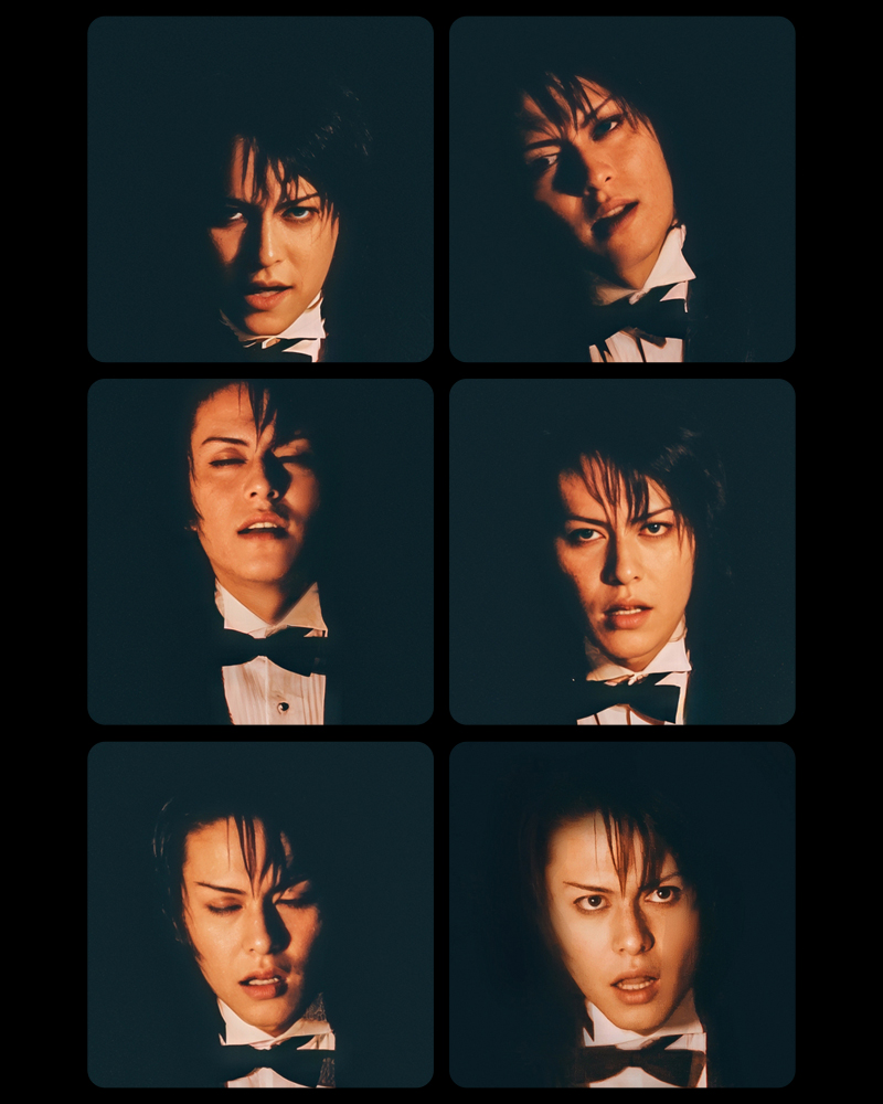 vscphoto111's tweet photo. 「相変わらずの「アレ」のカタマリがのさばる反吐の底の吹き溜まり」的PV，120%今井取的歌名，截都是阿醬的臉XDD，再把圖片用的有點油畫感^^ https://t.co/JXVy7SsKCF