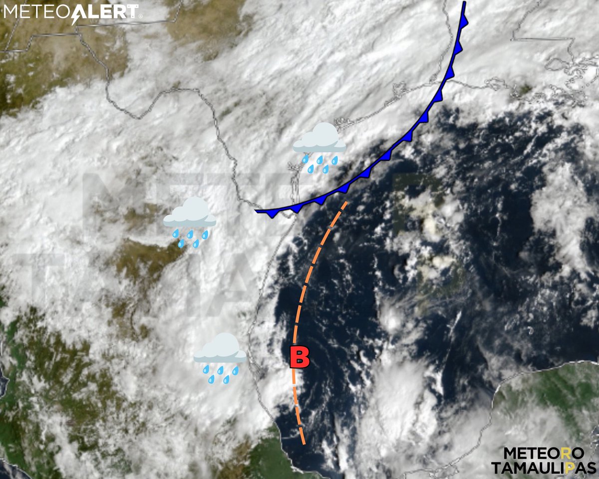 MeteoroTamps's tweet photo. 🔴🌧️ TEMPORAL DE LLUVIAS ACTIVO EN EL TERRITORIO TAMAULIPECO 

La interacción de un frente frío, abundante humedad y una zona de inestabilidad en el Golfo mantiene lluvias de forma generalizada en el Estado, algunas de ellas fuertes a intensas.

💧 En algunas zonas, los acumulados de precipitación ya superan los 150 mm.

🌧️ Y aún vienen más lluvias… 🙌