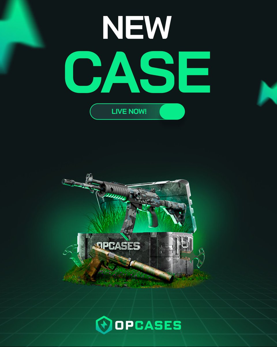 opcasescom's tweet photo. 🚨 NEW CASE ALERT 🚨

The Forestry Case just landed on OPCASES 🌳🌴🌲🪾

Try your luck 👇
https://t.co/retJhRbadp https://t.co/DWg9i7f1Bm
