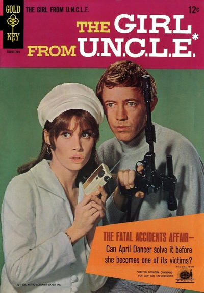 comicbookhist's tweet photo. Turning 60: THE GIRL FROM U.N.C.L.E. #1; dated January 1967.
By Paul S. Newman & Al McWilliams.
This series ran five issues. #goldkeycomics https://t.co/2skOY8hJ63