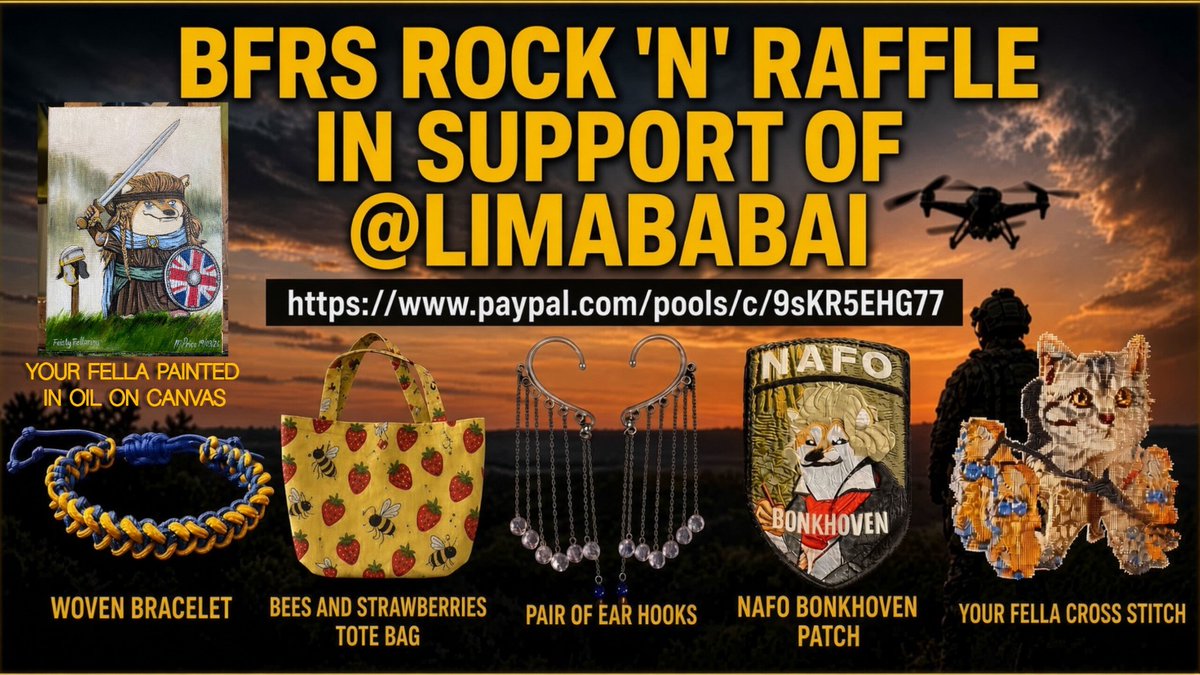 SChiron58's tweet photo. @Batfella_Rises @LimaBabai 😎Get Your Rocks Off With @BFRS_studios 😎

€317 raised from €780 - @LimaBabai still needs us, so get those wallets out &amp; join us
We'll play 80s style rock, while you try your luck for a prize!
€5 = entry + 🎟️
€10 = a song + 3🎟️ https://t.co/3loY8tuasR