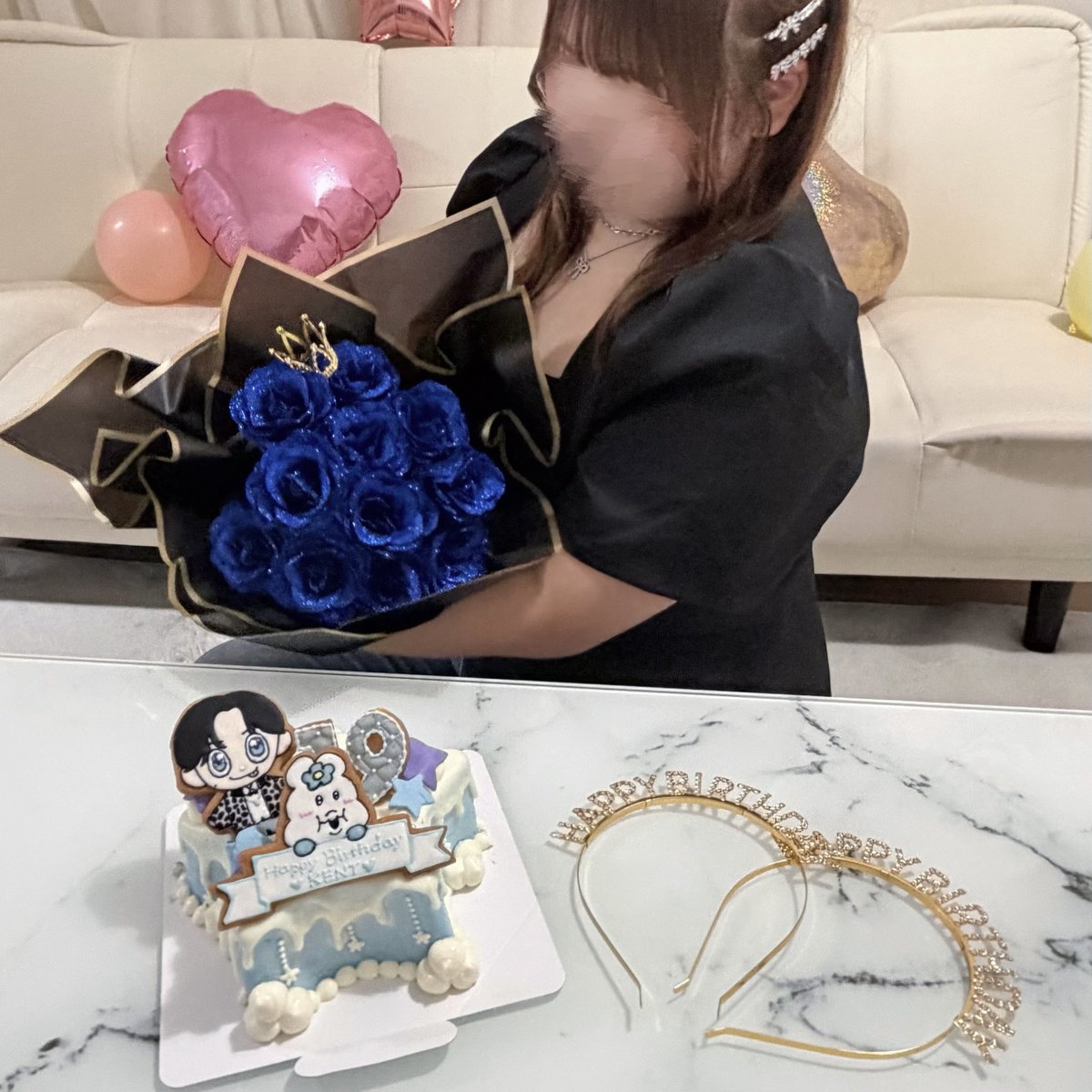 kentnyaan's tweet photo. 大好きなけんとくん19歳のお誕生日おめでとう👶🏻🌟💖
かわいいケーキでお祝いできて嬉しい🎶
10代ラストたくさん楽しい思い出つくって誰よりも幸せにな➰れ🪄︎︎✨
ほんとにほんとにお誕生日おめでとう
  #米尾賢人生誕祭2026 https://t.co/8UEQmIvZ8x