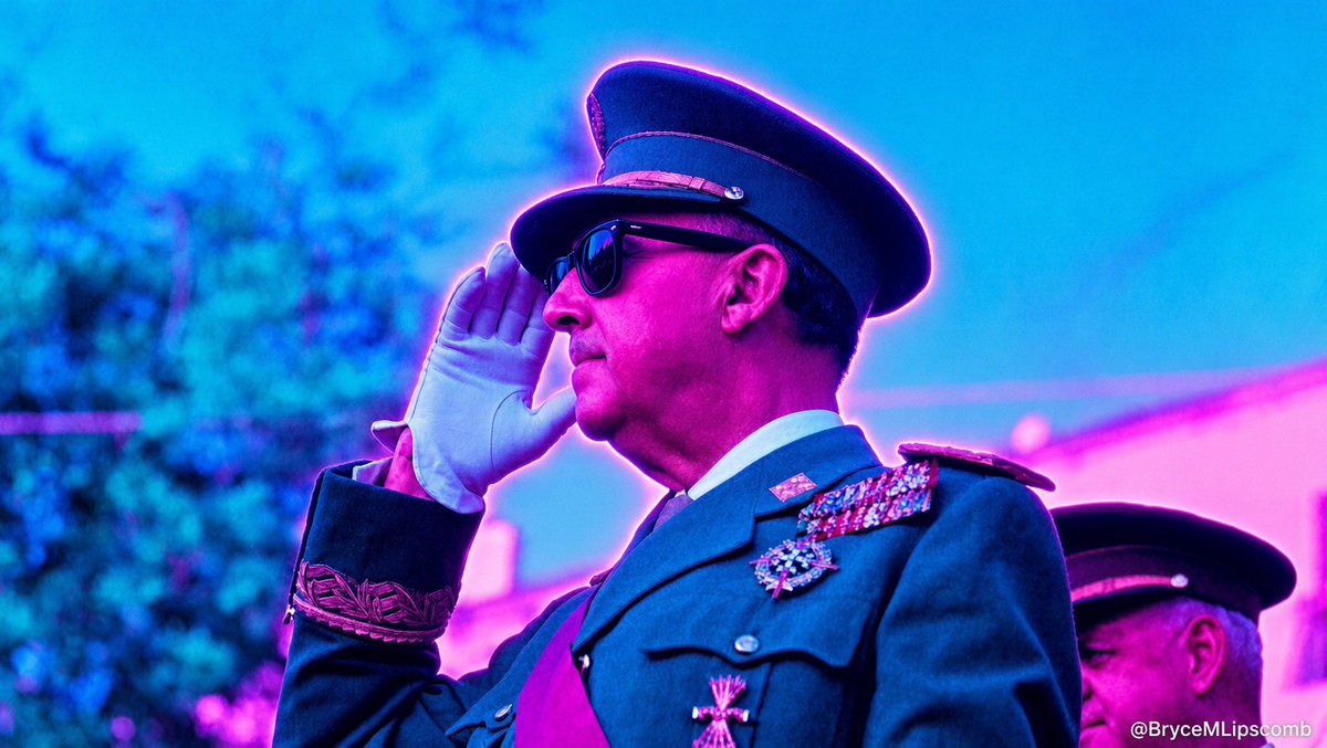 BryceMLipscomb's tweet photo. Under Franco:

- Divorce was illegal.

- Abortion was considered a sin against God &amp; the state.

- Rothschild was refused banking.

- Israel was never recognized.

- Catholicism was the national religion.

- Child s*x offenders were executed.

- Housing was readily available. https://t.co/VTF1wEWf42