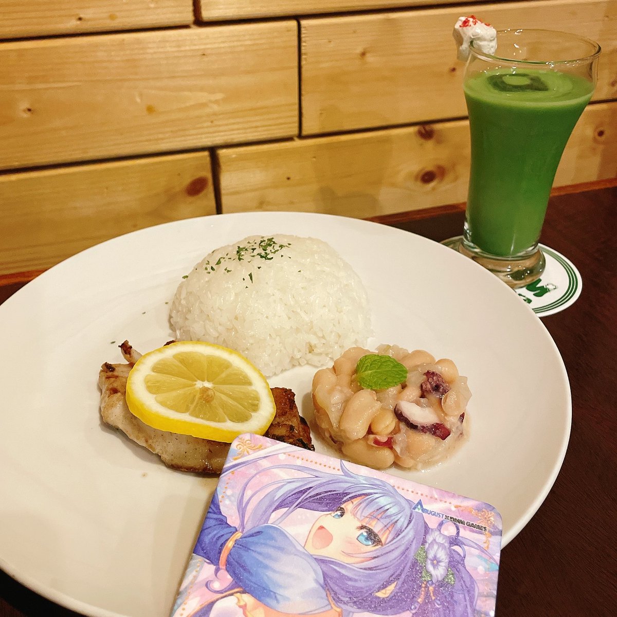 nekomura_yuki's tweet photo. 『千の刃濤、桃花染の皇姫』10周年＆
『あいりすミスティリア！ 』８周年記念コラボカフェいってきました(*ฅ́˘ฅ̀*)✨️

ドリンクもお料理もとっても美味しくて大満足です(๑ÒωÓ๑)💕

展示もたくさんお写真とってきましたよ！！みなさまは期間中いけましたかねっ|ू•ω•)？  #あいミス  #あいミスラジオ https://t.co/SbH36JDaMr