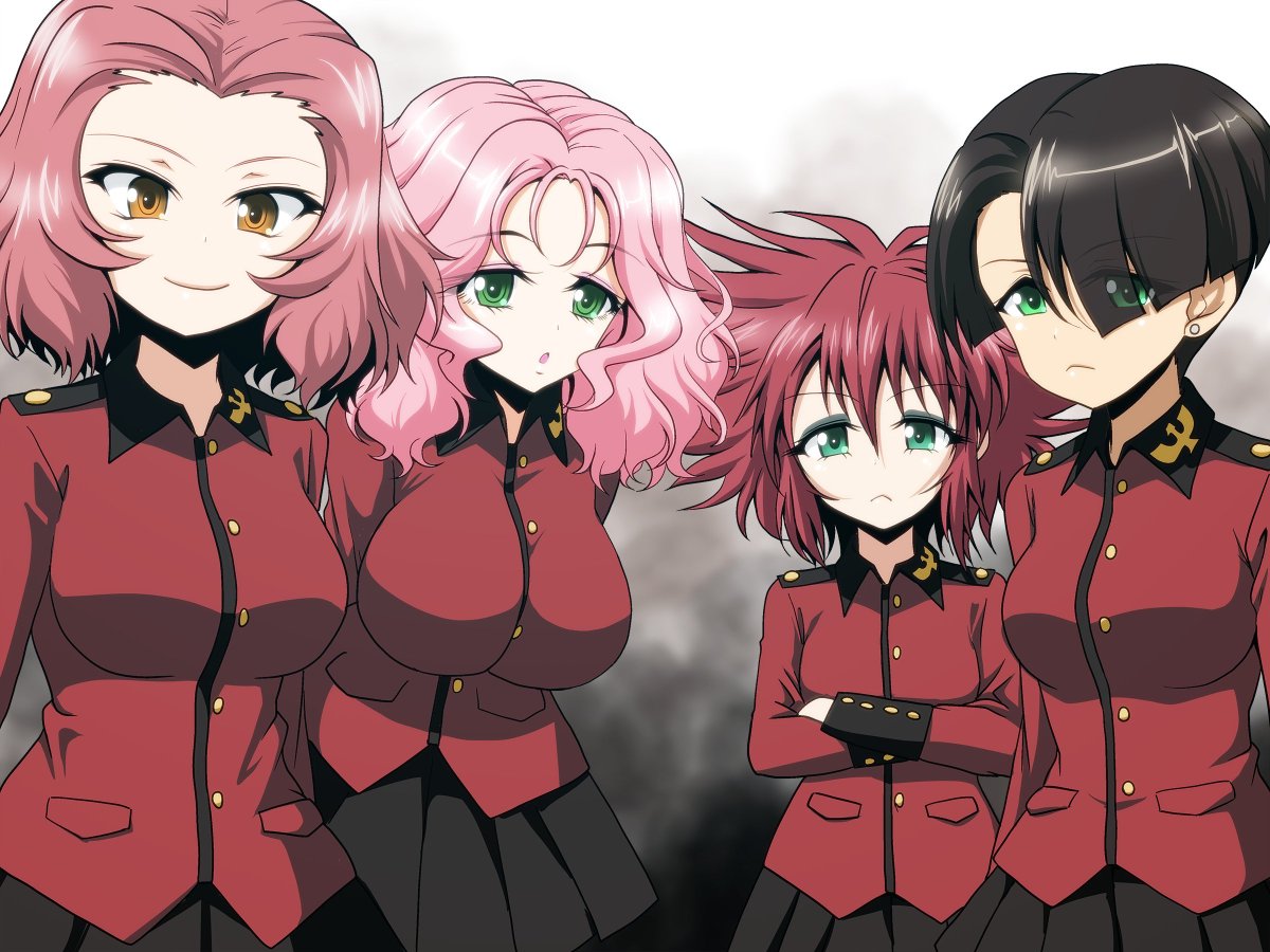 614_HSO's tweet photo. クセつよ紅茶女集団クルセイダーズ
 #プレイバックガルパン https://t.co/NBHDvIDn7C