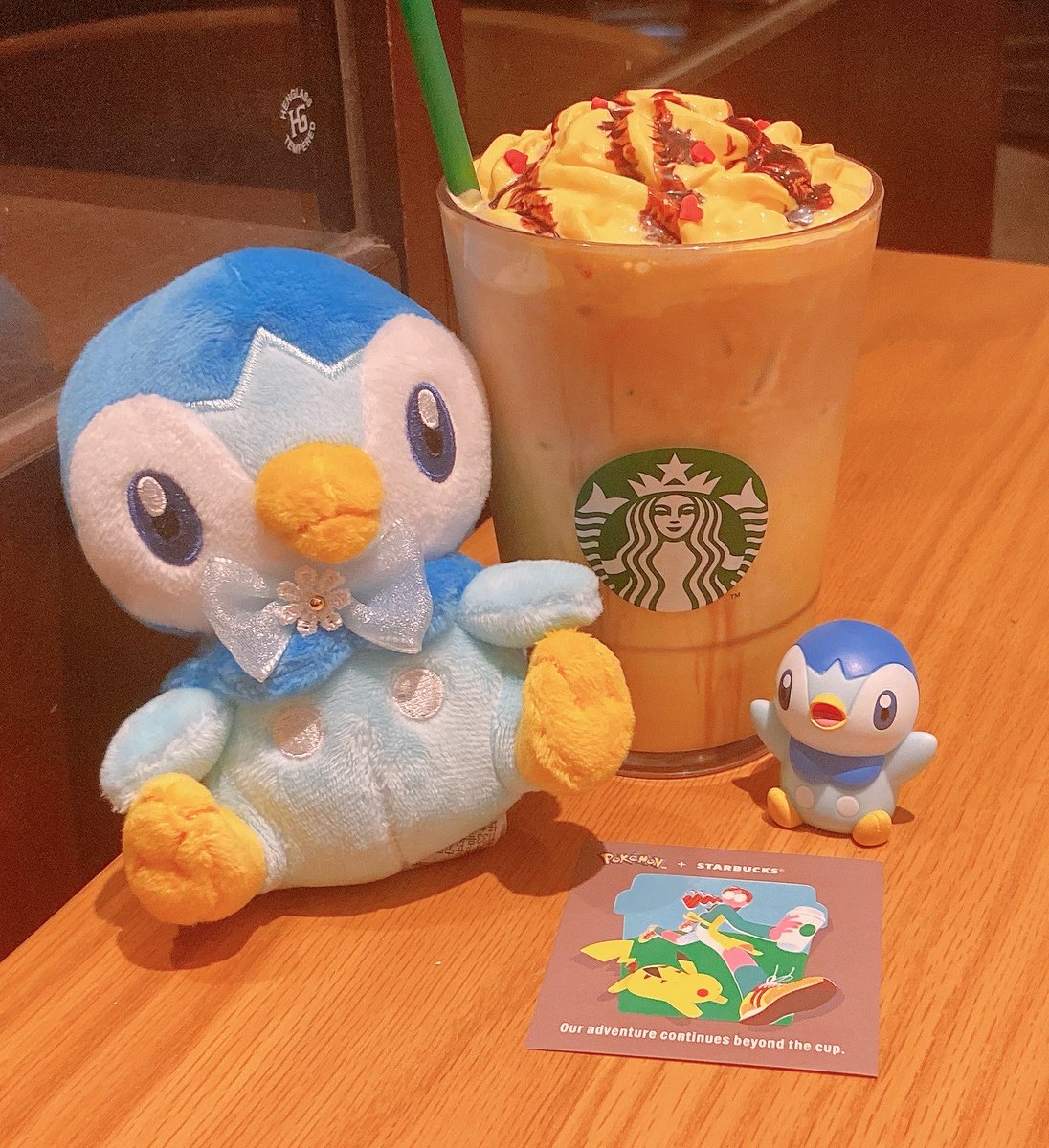 camambart's tweet photo. ピカチュウラテおいしかった (ღ*ˇ ˇ*)｡o♡ https://t.co/UnfVpxXN3t