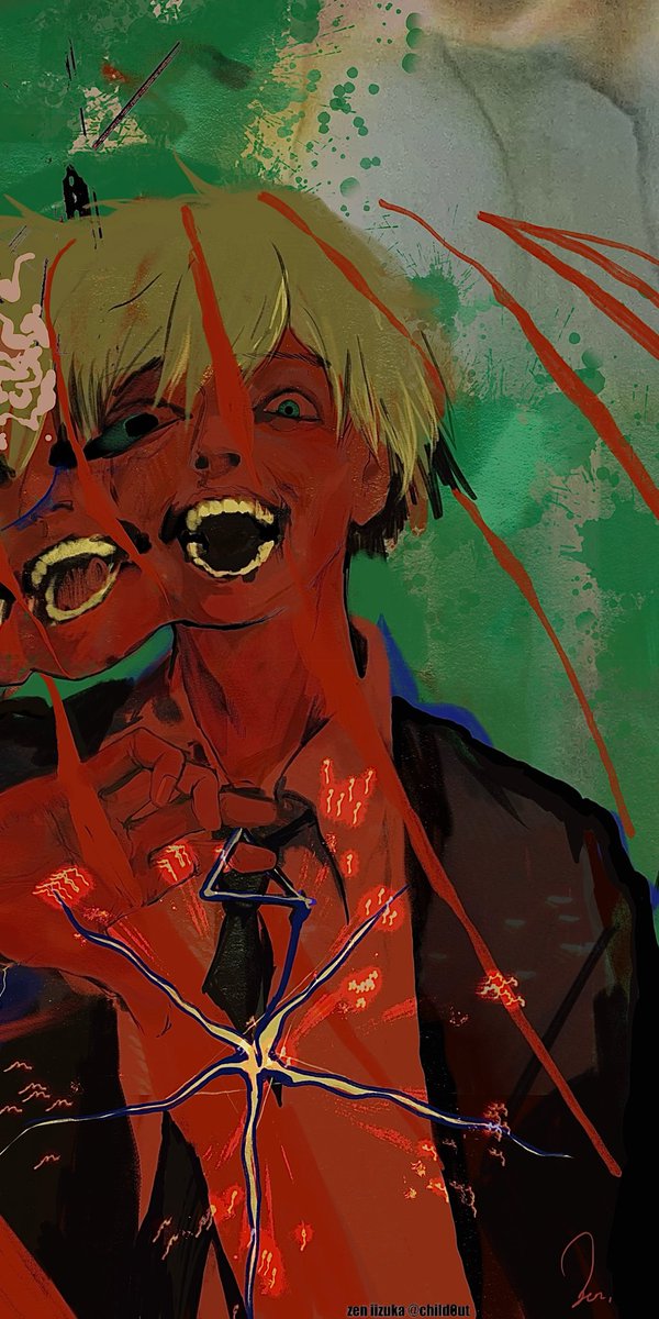Child0ut's tweet photo. チェンソーマン https://t.co/fLxFxPrkC4