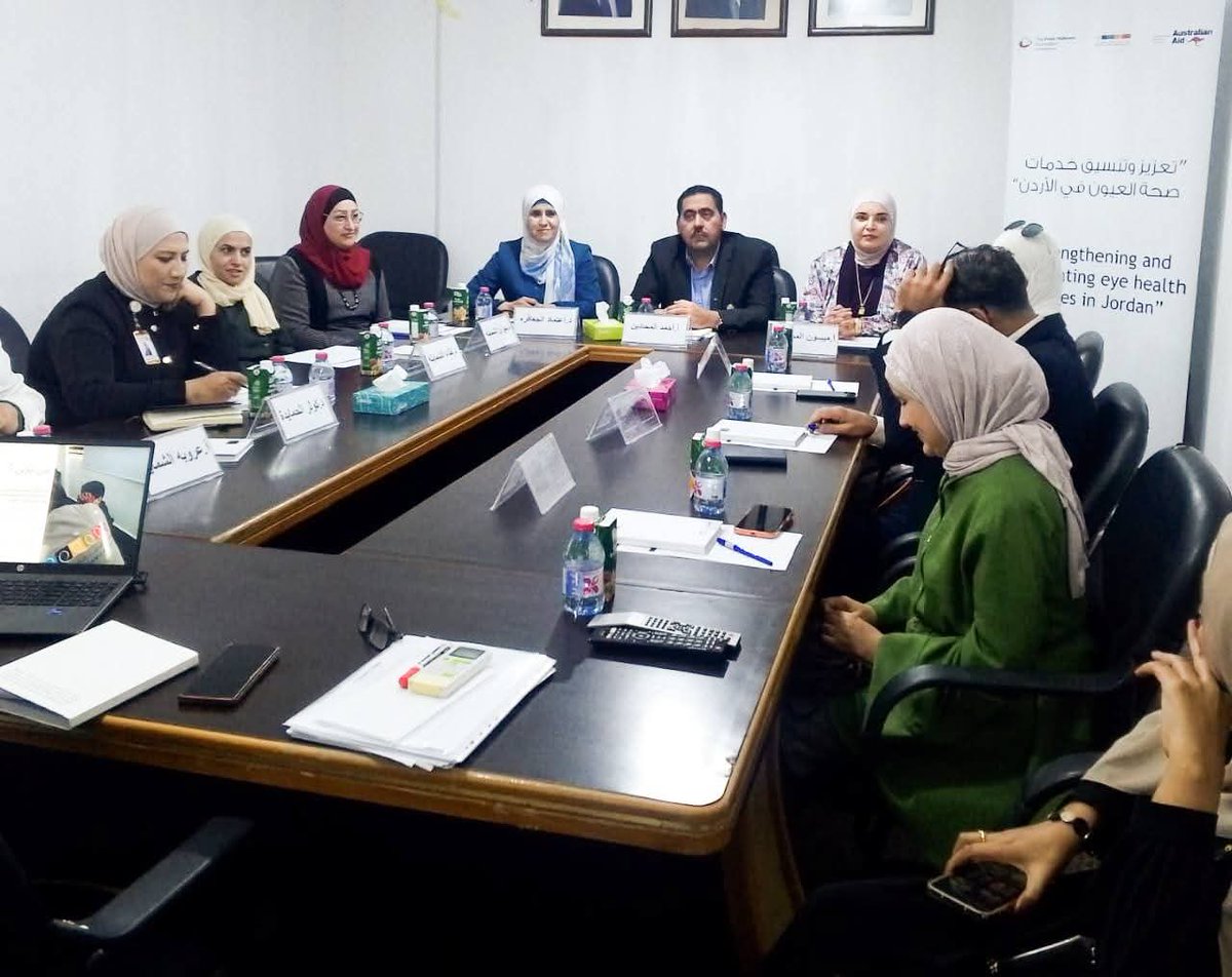 IFH_KHF's tweet photo. معهد العناية بصحة الأسرة يعقد الاجتماع التأسيسي الأول للجنة المجتمعية المحلية في الكرك ضمن جهود تعزيز الشراكة مع المجتمع لدعم الأشخاص ذوي الإعاقة البصرية وتلبية احتياجاتهم https://t.co/nEgMVS9Qq6