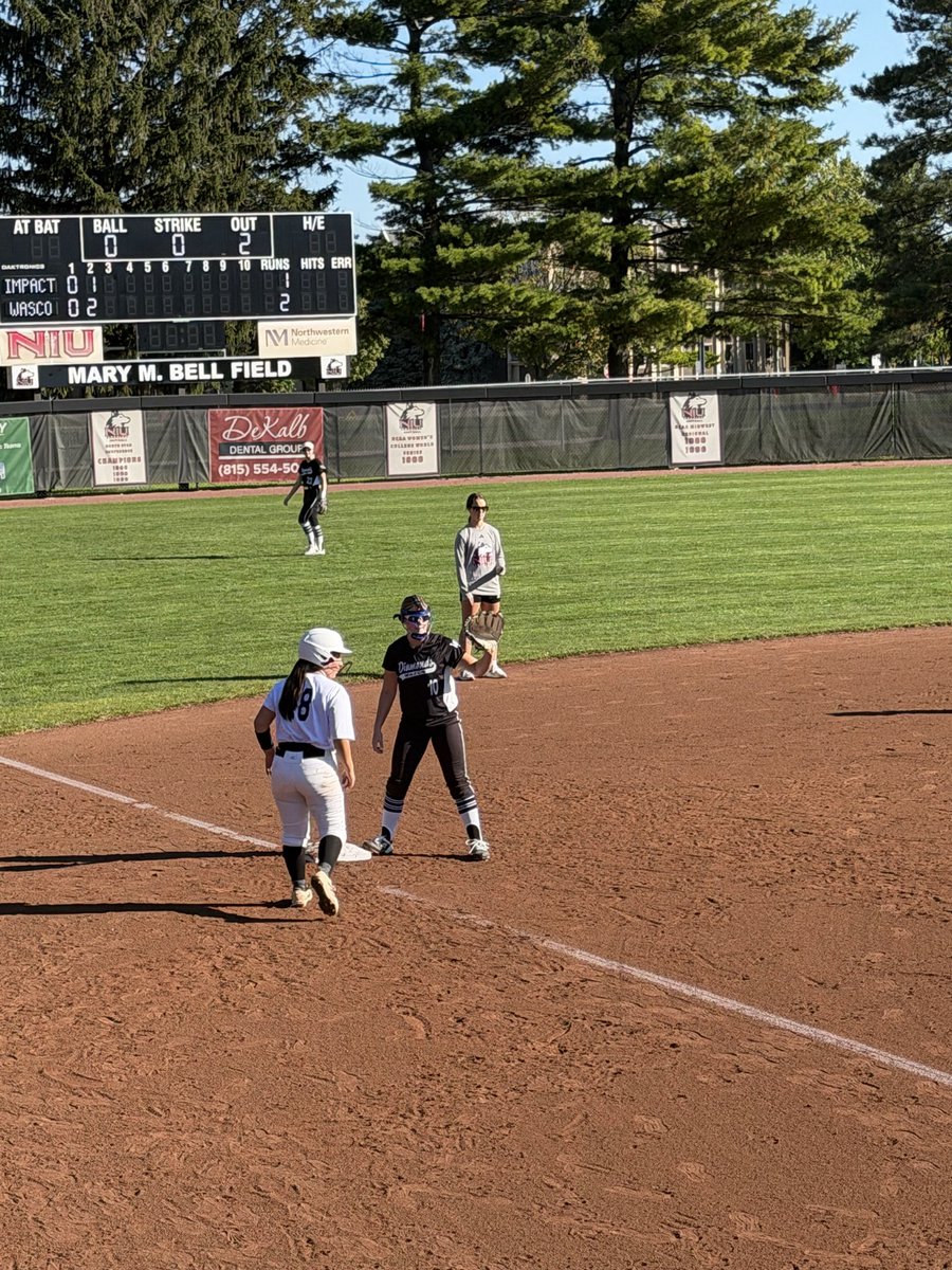 reaganwalsh2029's tweet photo. Thank you @NIUSoftball for an awesome team camp yesterday. The situational play really helped with game awareness. Appreciate everything all the players and coaches did! @SBCoachG @WD16UJS https://t.co/oAIlWd2leM
