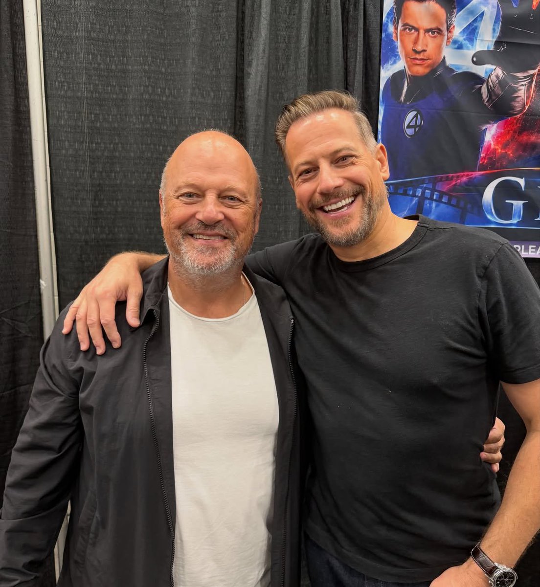 cosmic_marvel's tweet photo. Michael Chiklis and Ioan Gruffudd in newly shared photos. https://t.co/rHRGsjttmc
