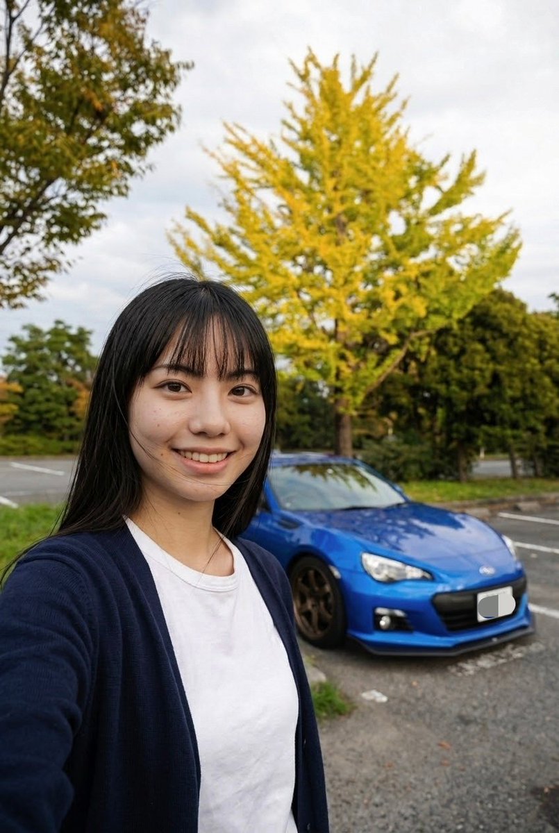 kuronekkj's tweet photo. あんねはBRZ乗ってるクルマ好き女子です🚙最近の写真をアップしてみますね！

#クルマ好き女子 
#SUBARUBRZ 

model : Anne https://t.co/MM3a4f92pu