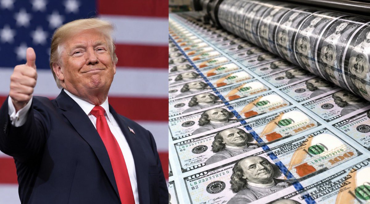 cryptorover's tweet photo. If Trump sends $5,000 stimulus checks to every American:

Bitcoin will 3X.
Ethereum will 6X.
Altcoins will 100X.

The biggest crypto bull run in history will begin. https://t.co/IMa1Wz6PxY