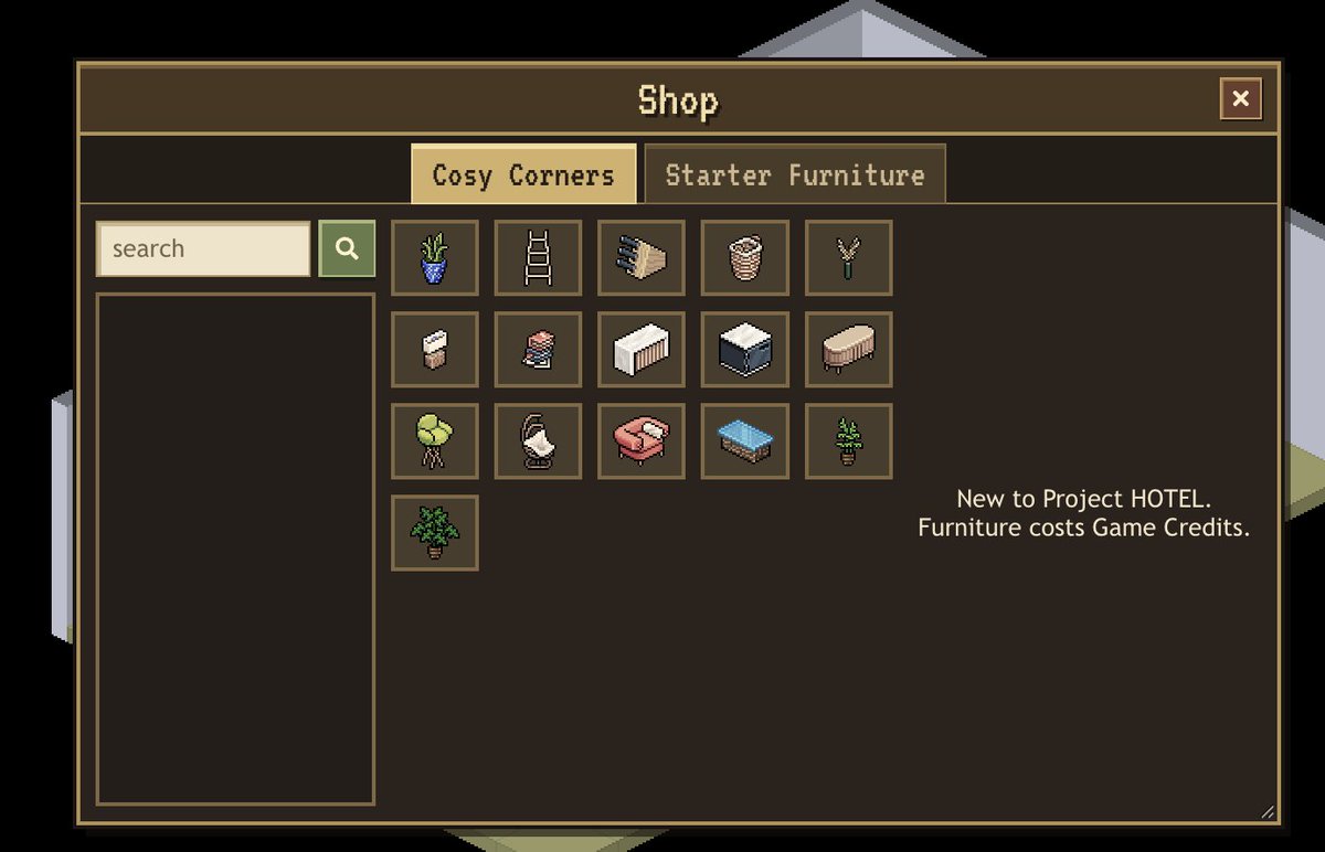 ProjectHotelFun's tweet photo. NEW furni has been added to the SHOP! https://t.co/FEQ0blSFyG