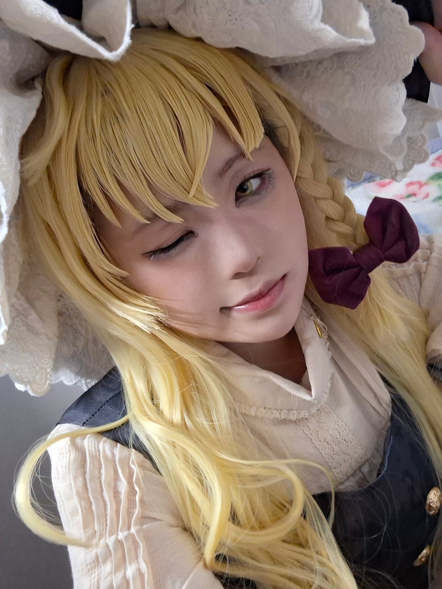 marisuke_daze's tweet photo. 🚨⚠️Cosplay⚠️　　　　　　(宅コス)
東方Project /  霧雨魔理沙　　　　　　　

#cosplay https://t.co/9tRArnWMno