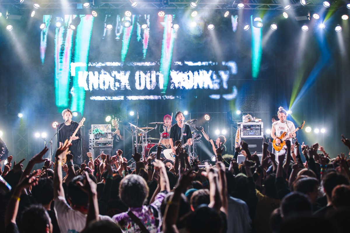 KOM_Official's tweet photo. 2026.10.04 Sun.

KNOCK OUT MONKEY 
25th Anniversary
-UPSIDE DOWN Tour 2026 FINAL-
"猿爆祭 2026"
大阪 GORILLA HALL OSAKA

-MONKEY STAGE-

KNOCK OUT MONKEY

Photo by 
SUGI (@Sugi_Yu7)
マッサン

 ❤️‍🔥THANX TO EVERYONE❤️‍🔥 https://t.co/H1kNITrFmP