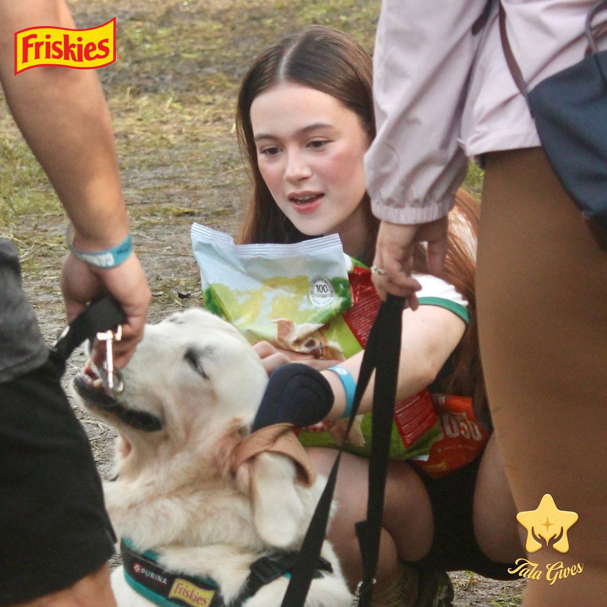 TalaGives_'s tweet photo. A little movement for a cause that makes every step worth taking. 🐾💛 

Tala and Tari joined Purina’s fun run earlier today, spending the day celebrating the joy, companionship, and unconditional love that our furry friends bring into our lives.

KRYSTARI PURINA FUNRUN
#KRYSTARI #KrystalMejes