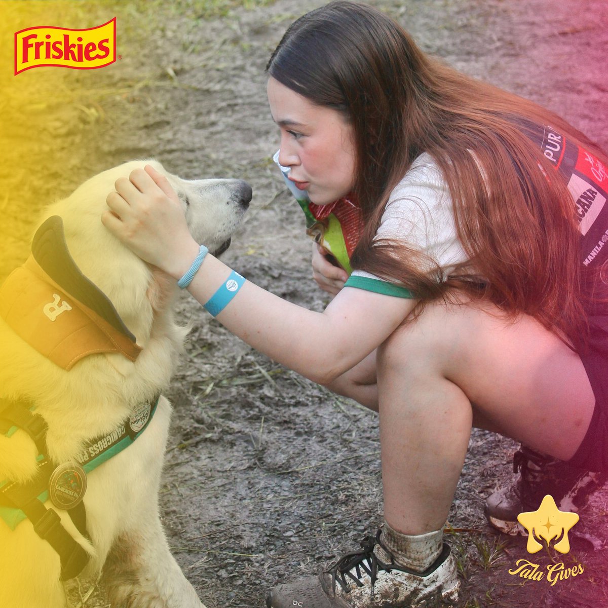 TalaGives_'s tweet photo. A little movement for a cause that makes every step worth taking. 🐾💛 

Tala and Tari joined Purina’s fun run earlier today, spending the day celebrating the joy, companionship, and unconditional love that our furry friends bring into our lives.

KRYSTARI PURINA FUNRUN
#KRYSTARI #KrystalMejes