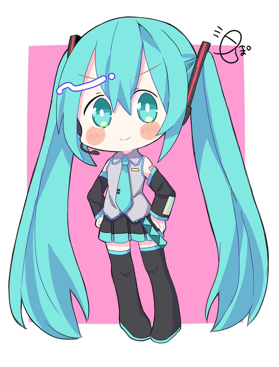 sippo_ppp's tweet photo. どやってる初音ミクさん
#VOCALOID https://t.co/b0875LzPSC
