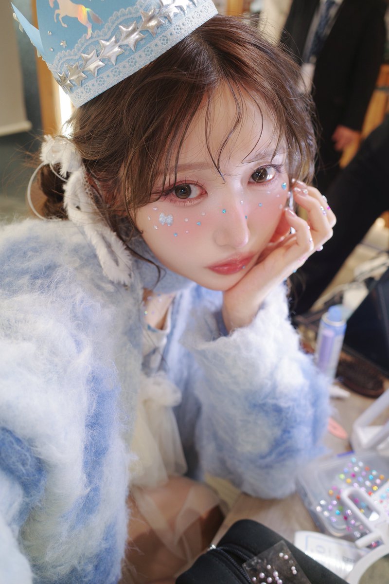 Yuikanno's tweet photo. Candy Stripper
30th anniversary party🍬🩵👑💫

夢のようなCANDYの世界を
歩かせてもらいしあわせでした☁️ https://t.co/c1KWeeTl80