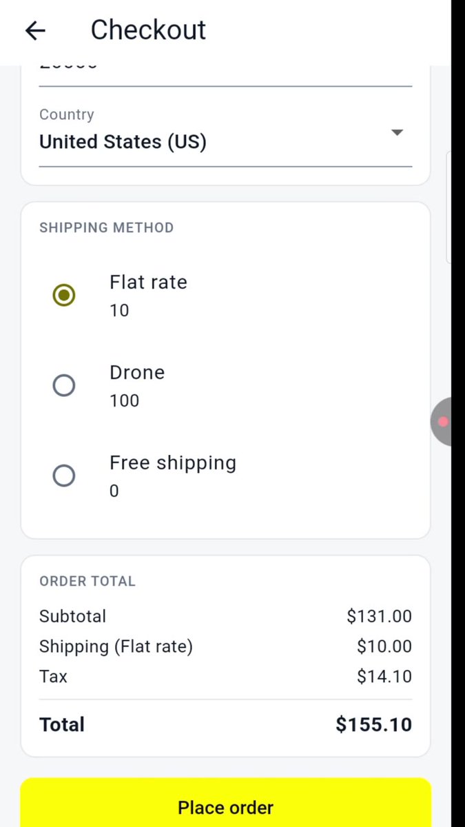 ryanplugins's tweet photo. Pick a shipping method, then pay. Use your payment gateway's test card while testing. If the card needs 3-D Secure, the challenge appears right inside the app. https://t.co/XCcEUf5pmu
