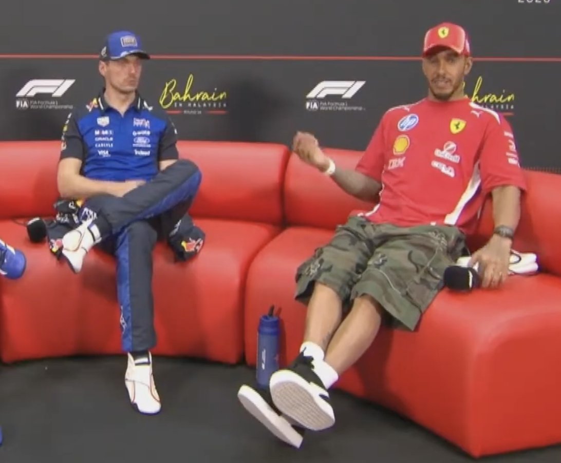 simscircuit's tweet photo. Max: I saw you by yourself crawling.

Lewis: I had to stop on track and stop the car and engine and restart it. Yeah. I've never done that before.

Max: Yeah. What can you say? I mean, that's not what you want for the sport. I hope there is a lesson learned.

Lewis agreed. https://t.co/Hin5Ww1hOY