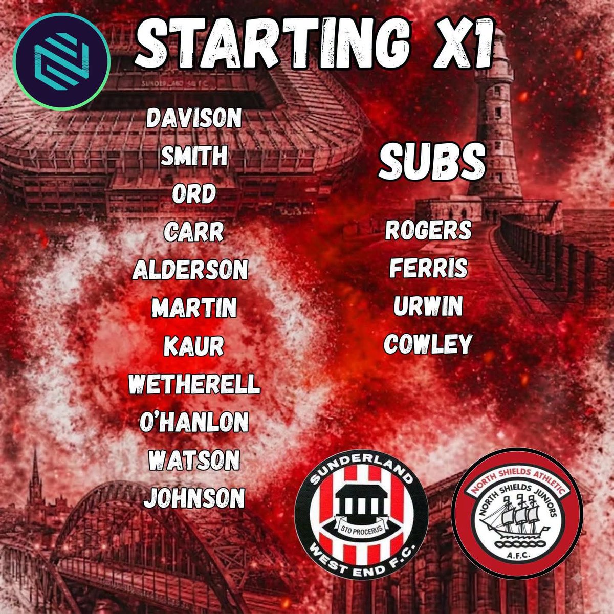 Westend_FC's tweet photo. 🔴⚪️Ladies Team
⚽️Goodluck Sunderland West End Ladies FC https://t.co/VWIaZSFMYb