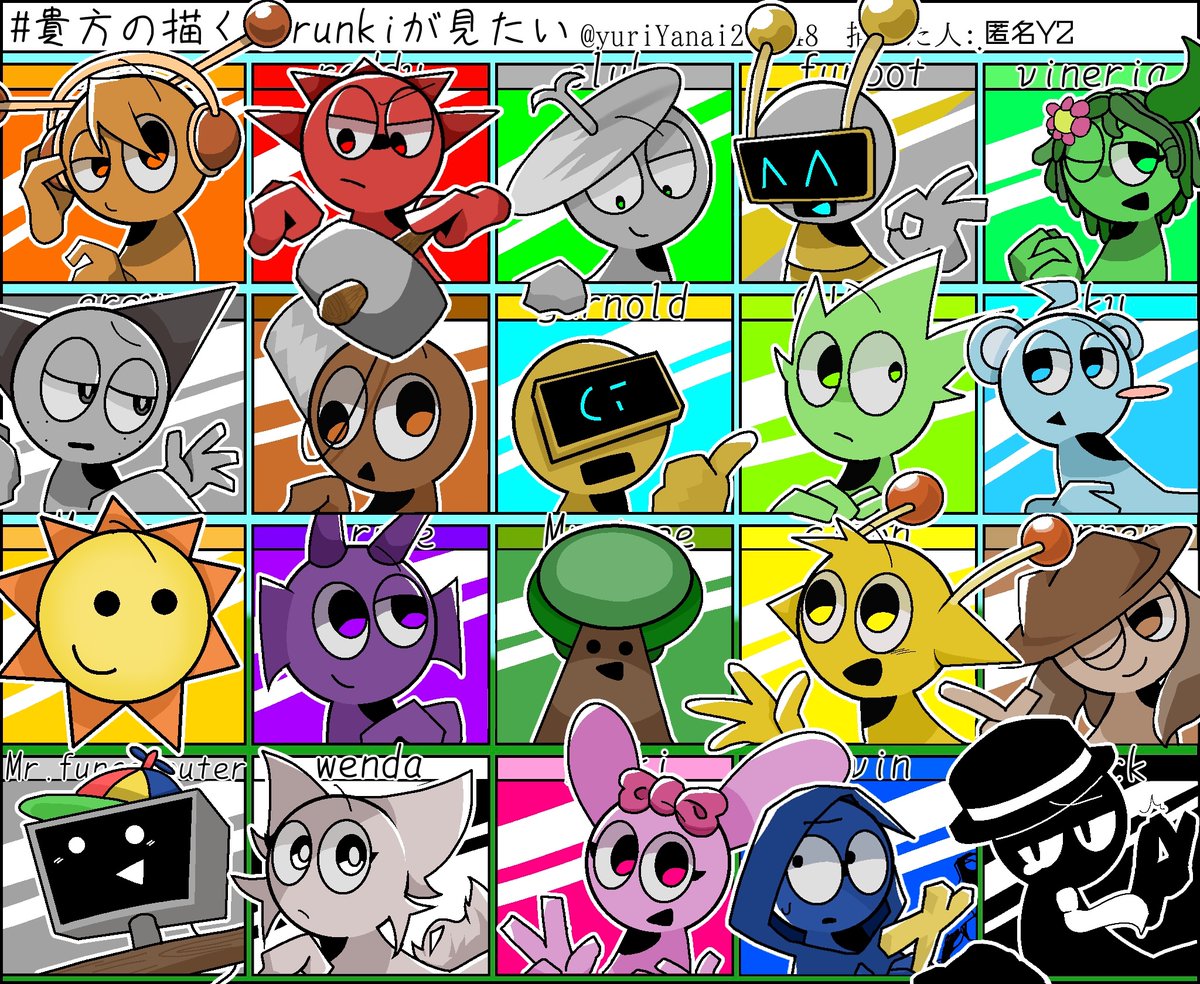 Tokumei_Y2's tweet photo. #貴方の描くsprunkiが見たい
#sprunki
#スプランキー https://t.co/DC0EMGREhi