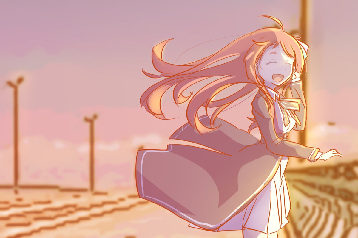 oothubo2's tweet photo. 七夕絵レタッチ（かささぎ橋） https://t.co/WWMdfmN5rP